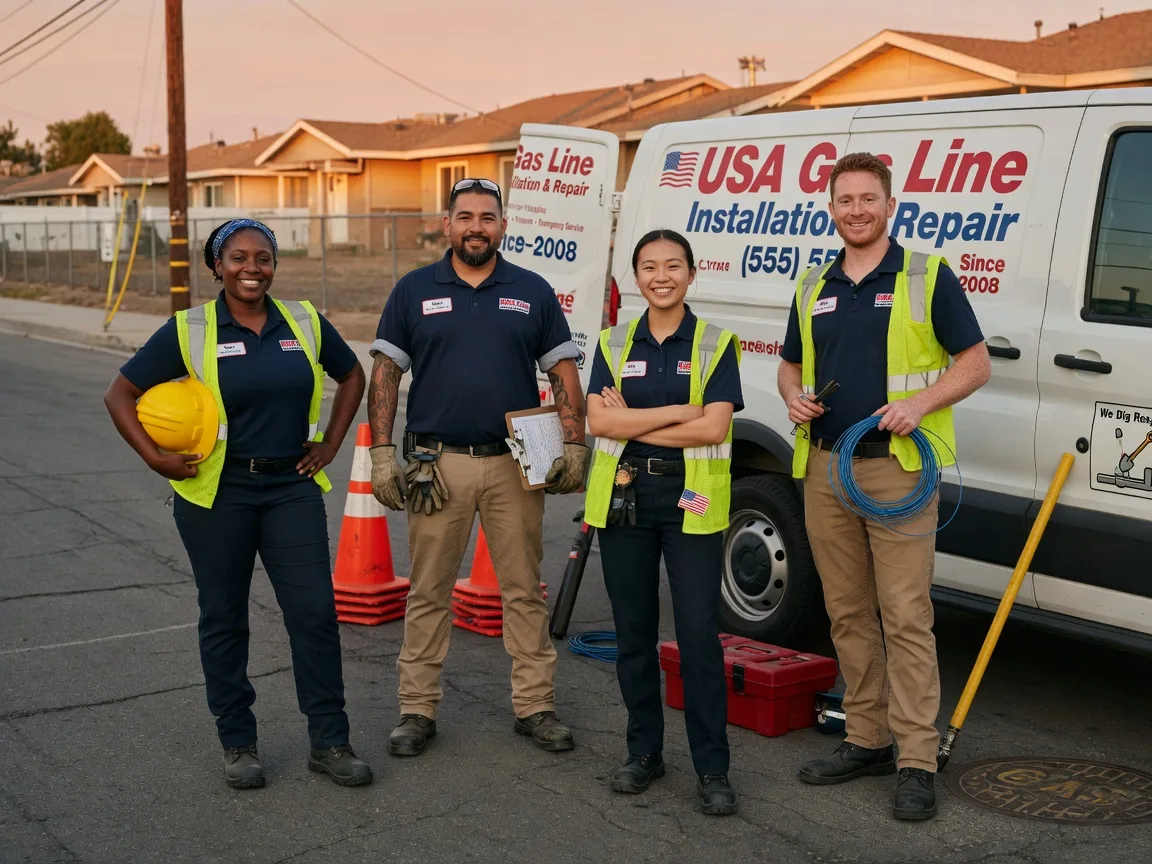 Gas Line Installation company in Sunderland, MD